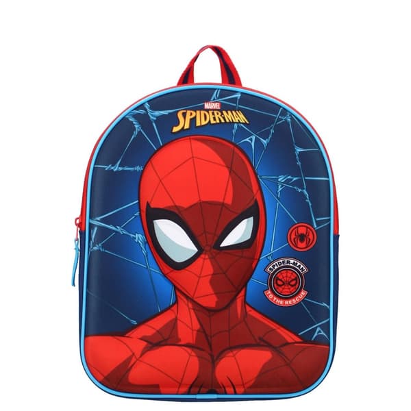 Spiderman 3D ryggsekk 32 cm veske skoleveske avengers