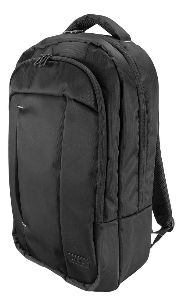 Backpack, for laptops up to 15.6", polyester, black