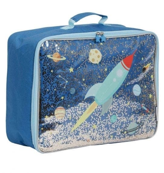 Kuffert til børn, Space, Glittery - A Little Lovely Company