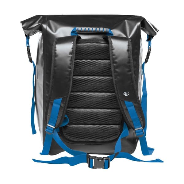 Stormtech Kemano Backpack Black/Graphite/Azure Blue One Size
