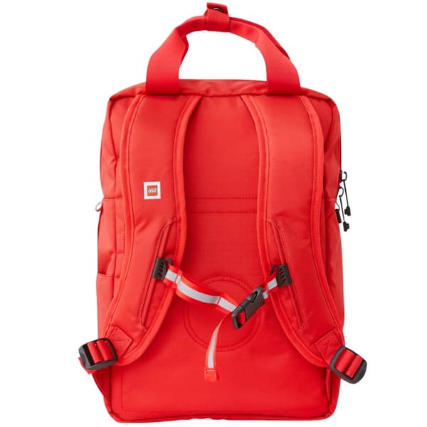 LEGO Brick 2x2 Backpack 20205-0021, för Pojke, Ryggsäck, röd