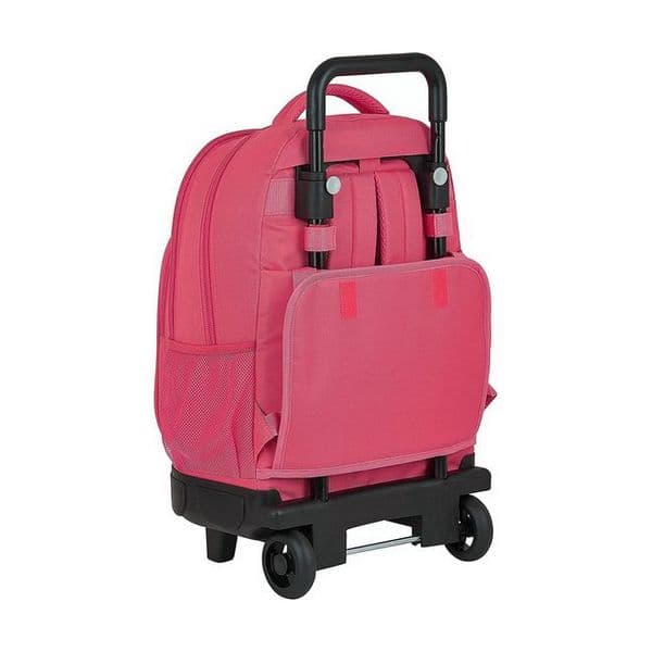 Skolerygsæk med Hjul Compact BlackFit8 M918 Pink (33 x 45 x 22 cm)