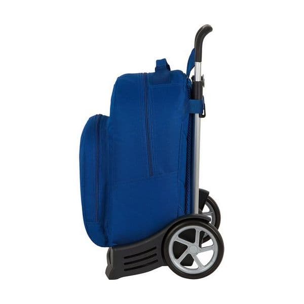 Skolerygsæk med Hjul Evolution BlackFit8 M860A Turkisblå (32 x 42 x 15 cm)