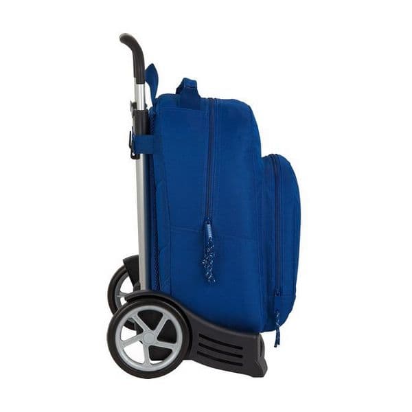 Skolerygsæk med Hjul Evolution BlackFit8 M860A Turkisblå (32 x 42 x 15 cm)