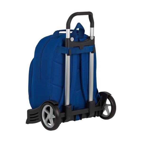 Skolerygsæk med Hjul Evolution BlackFit8 M860A Turkisblå (32 x 42 x 15 cm)