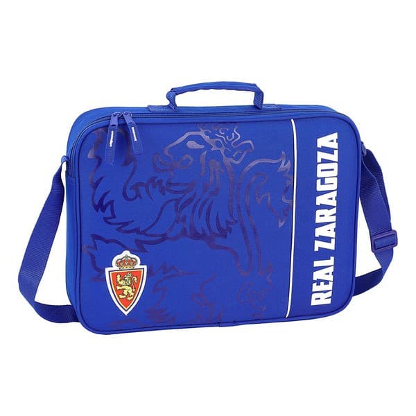 Koulusalkku Real Zaragoza Sininen (38 x 28 x 6 cm)