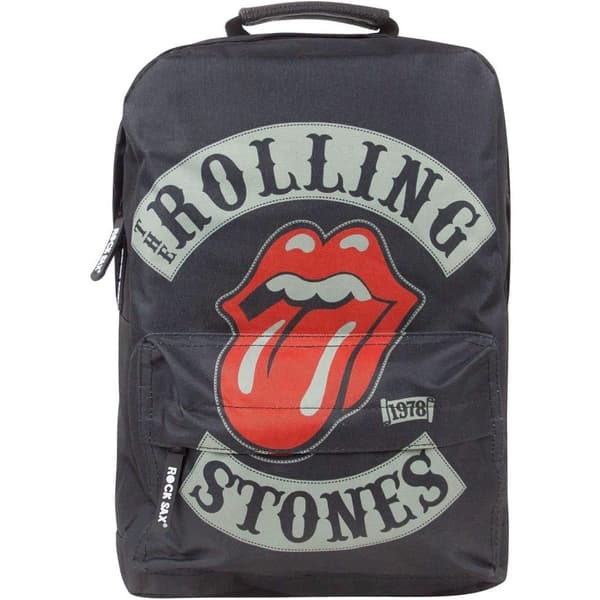 Rock Sax 1978 Tour The Rolling Stones Backpack Black/Red One Size