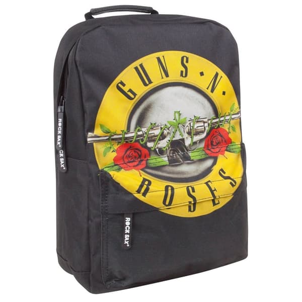 Rock Sax Classic Logo Guns N Roses Backpack Black One Size