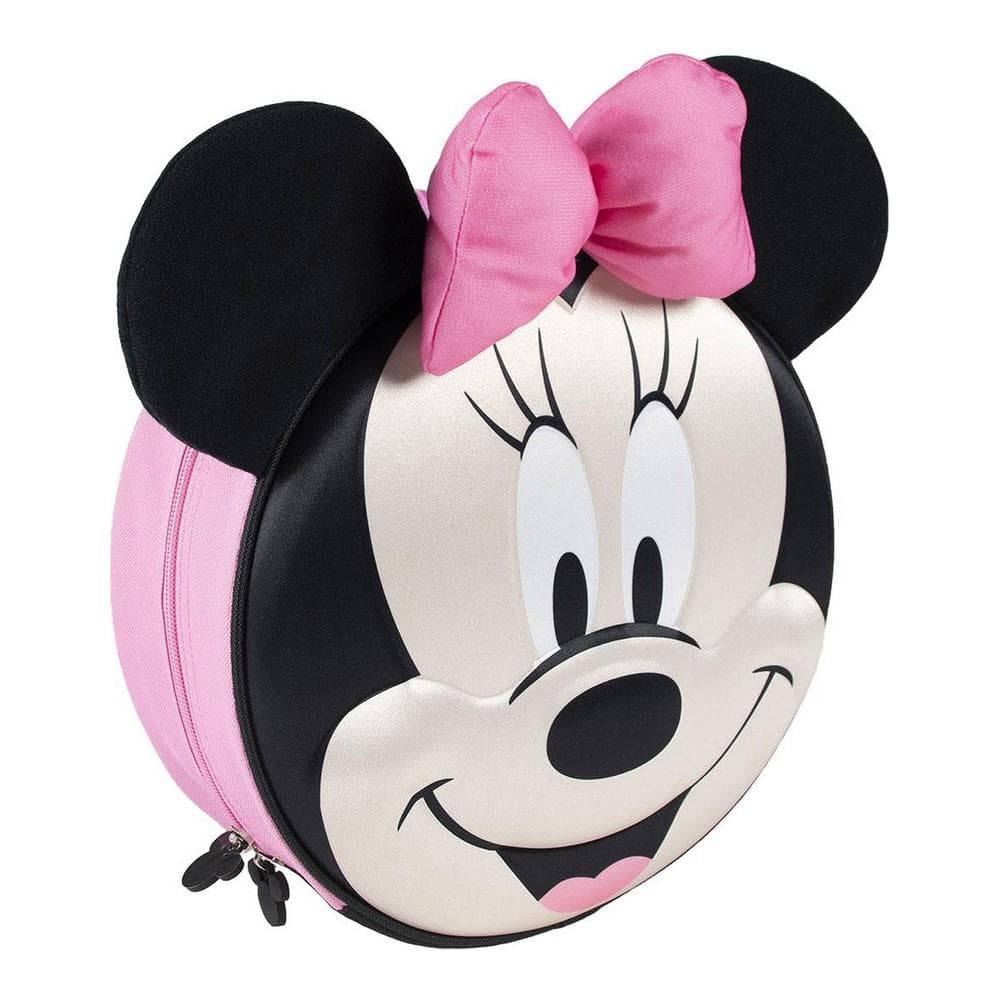 Barnryggsäck 3D Minnie Mouse black (9 x 27 x 27 cm)