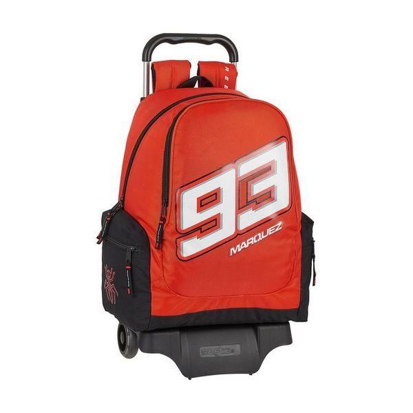 Skolväska med hjul 905 Marc Marquez Svart Röd
