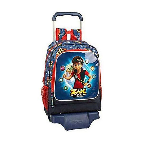 Skolväska med hjul 905 Zak Storm Storm Marinblå