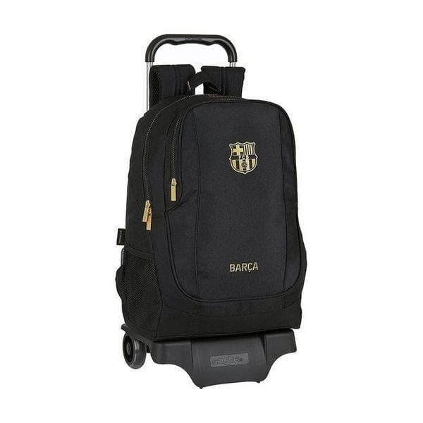 Skolväska med hjul 905 F.C. Barcelona 20/21 Svart