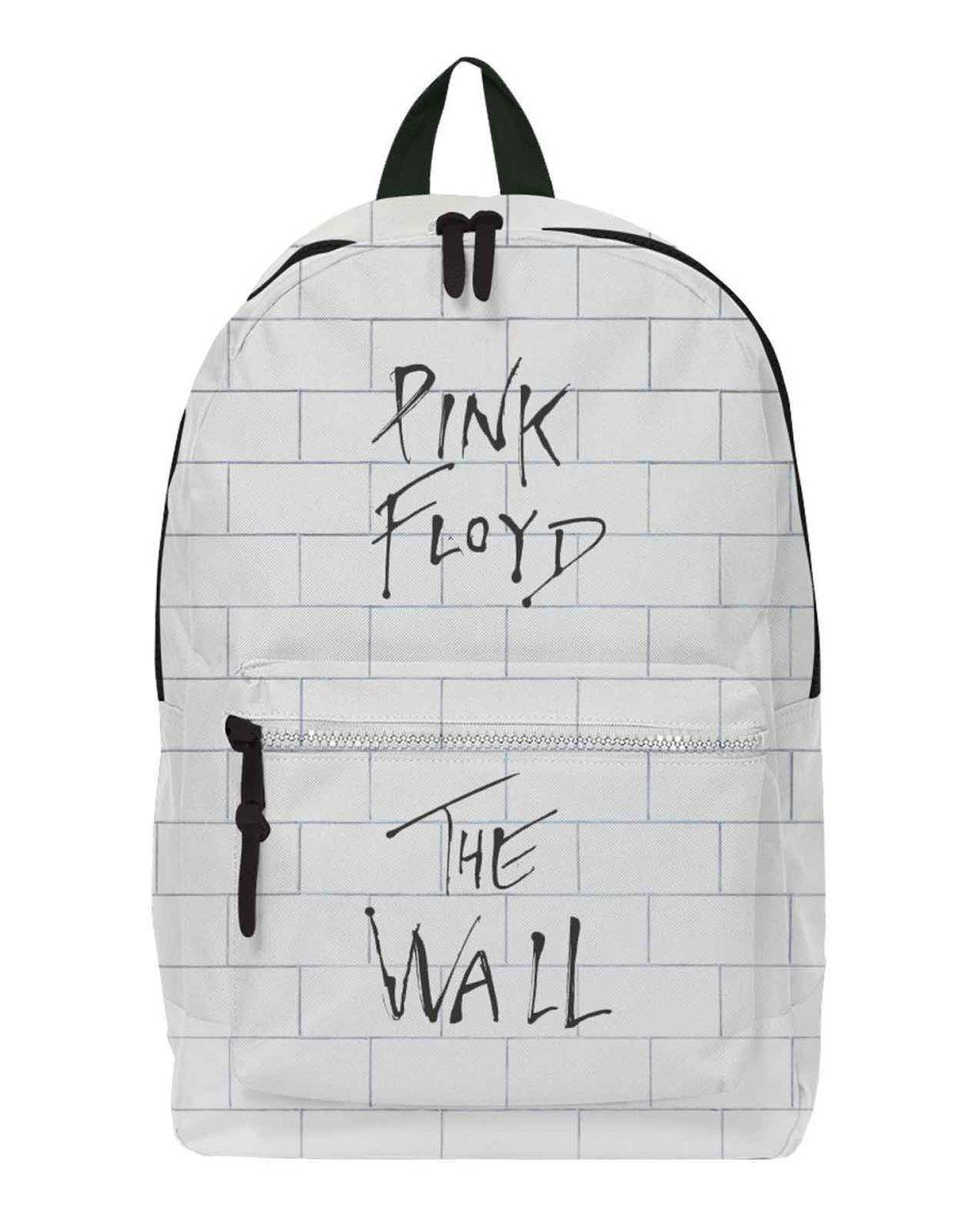 Pink Floyd Backpack Bag The Wall Band Logo Official Rocksax White One Size