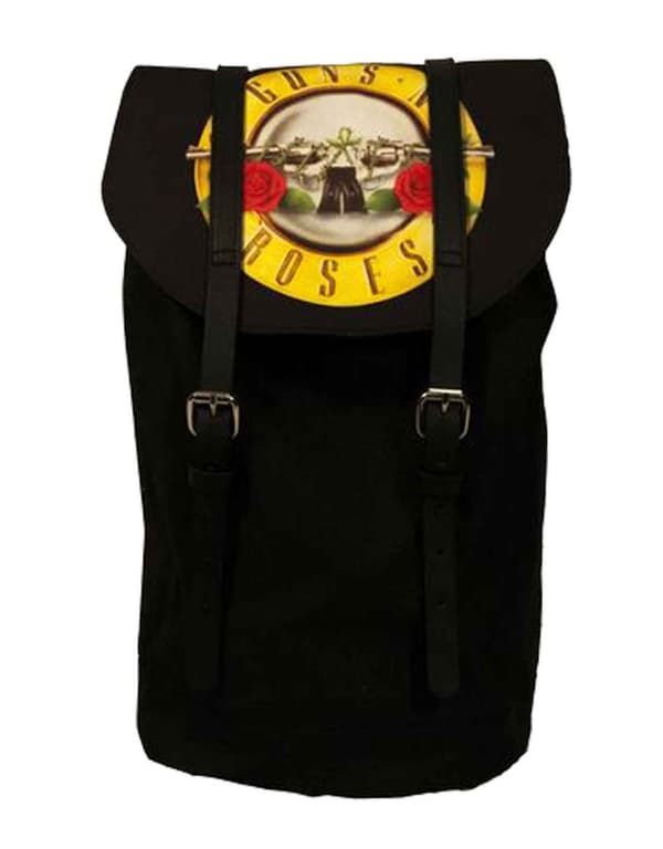 Guns N Roses Backpack Heritage Bag Classic Bullet Band Logo Official Back One Size