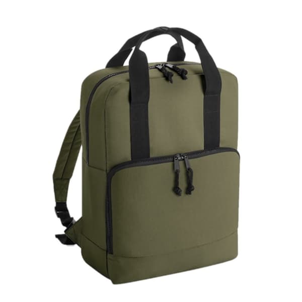 Bagbase Cooler återvunnen ryggsäck Military Green One Size