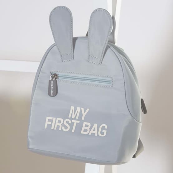 Childhome Barnryggsäck My First Bag Grå
