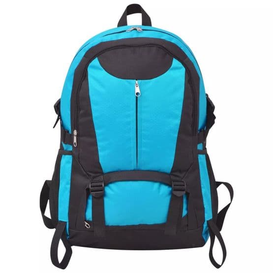 Vandringsryggsäck 40 L Svart Och Blå