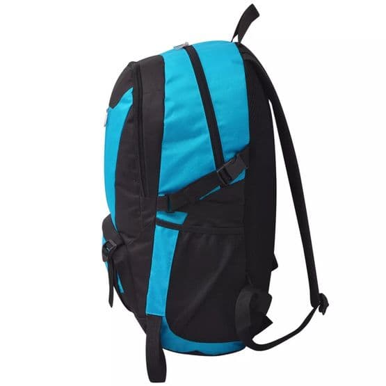 Vandringsryggsäck 40 L Svart Och Blå