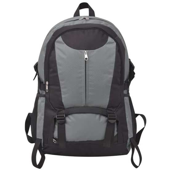 Vandringsryggsäck 40 L Svart Och Grå