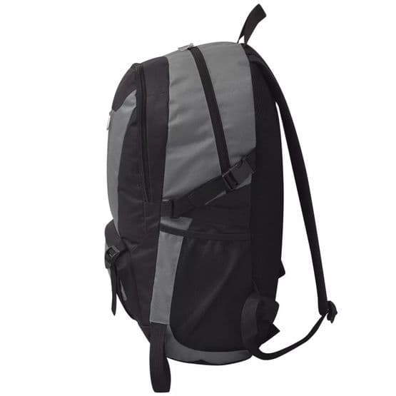 Vandringsryggsäck 40 L Svart Och Grå