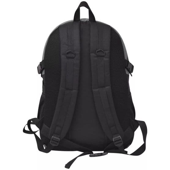 Vandringsryggsäck 40 L Svart Och Grå