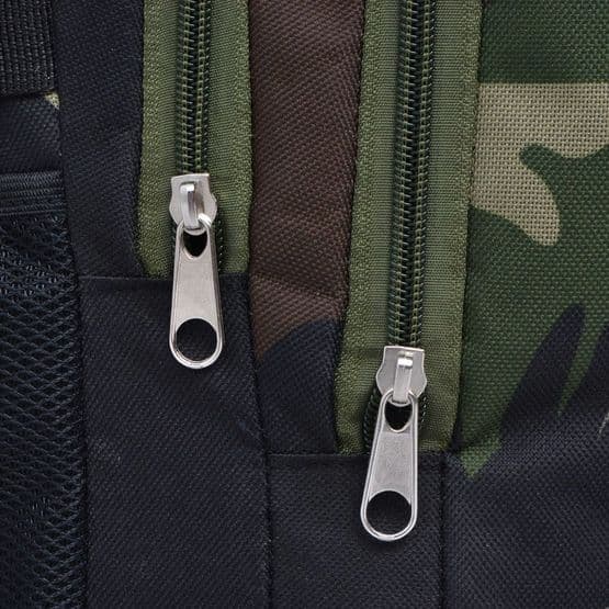 Skolryggsäck 40 L Svart Och Kamouflage