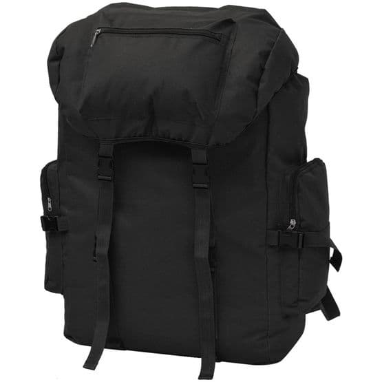 Arméryggsäck 65 Lsvart