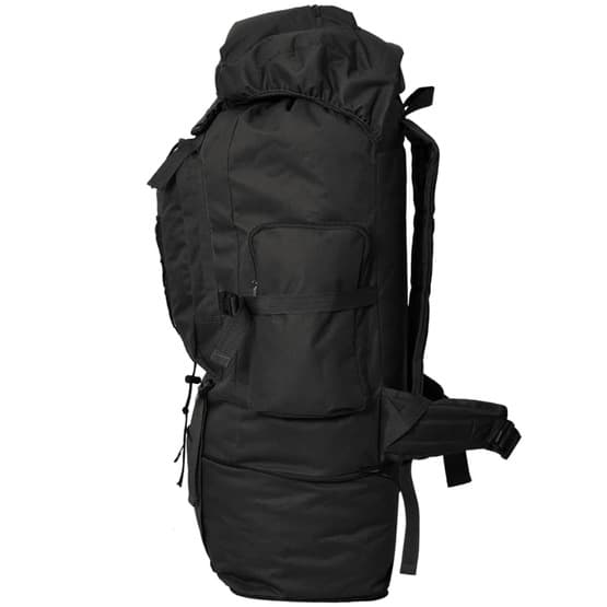 Arméryggsäck Xxl 100 L Svart