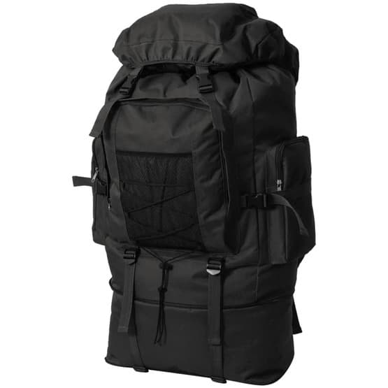 Arméryggsäck Xxl 100 L Svart