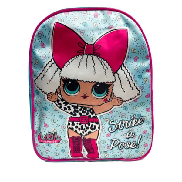Lol Surprise Børne/børn Satin-rygsæk Blue/Pink One Size