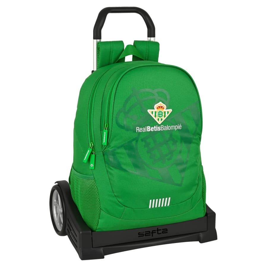 Skolväska med hjul Real Betis Balompié