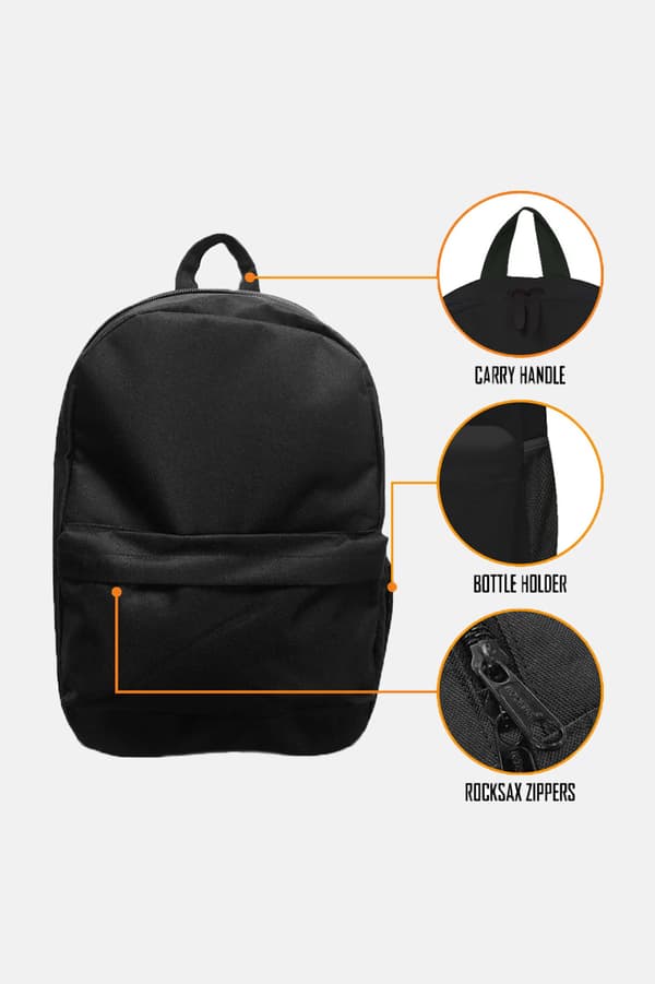 Volbeat Backpack Bag Barber Band Logo all over print Official Black One Size