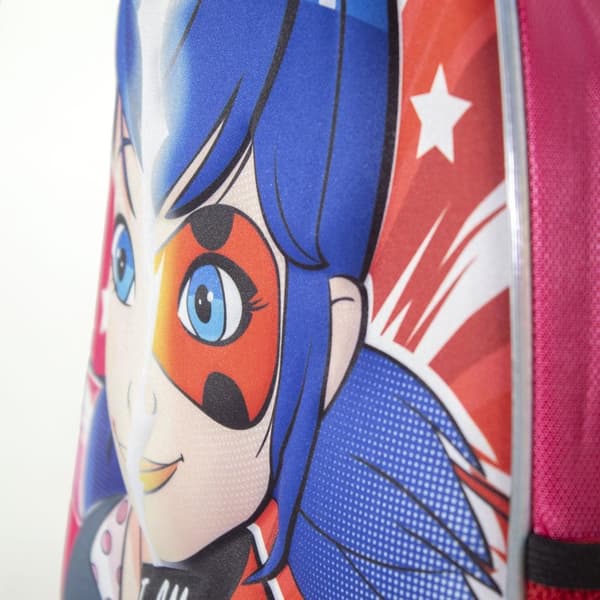 Miraculous 3D ryggsäck 31 cm ladybug väska skolväska