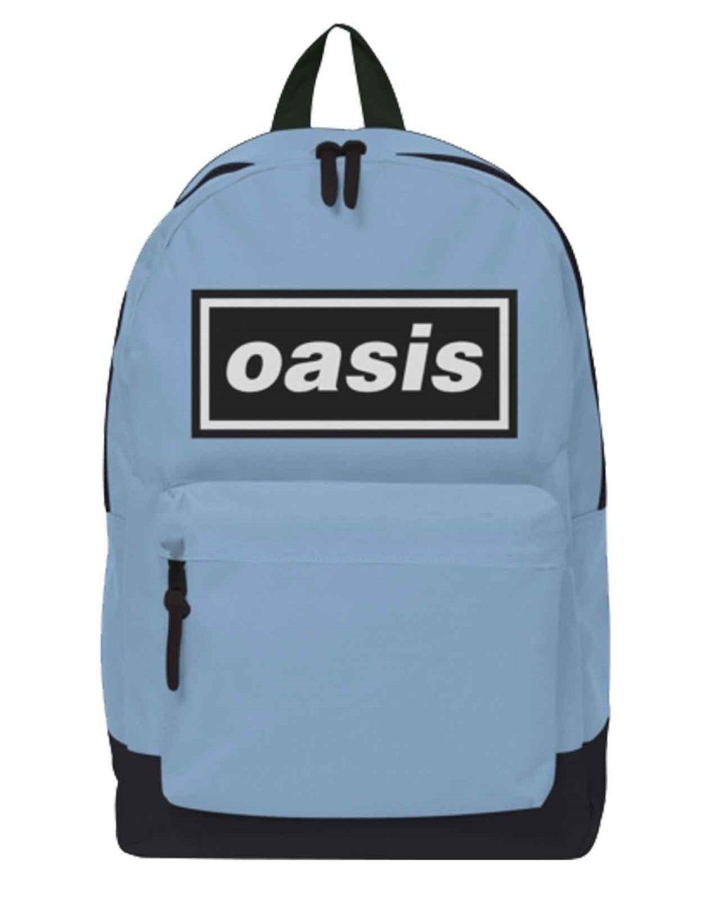 Oasis Backpack Bag Classic decca Logo Official Blue Moon One Size