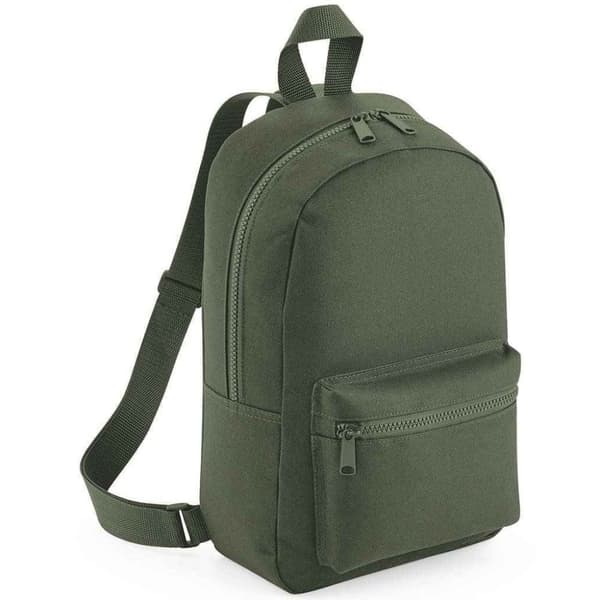 Bagbase Essential Fashion Mini Backpack Olive Green One Size