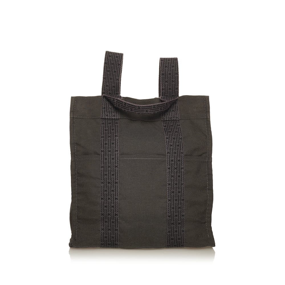 Pre-owned Hermes Herline MM Backpack Gray