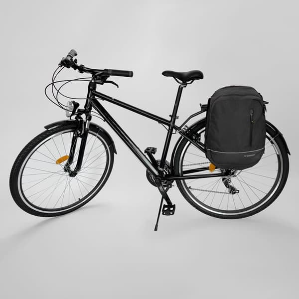 Wozinsky tvådelad Ryggsäck/ Cykelhållare 30 L - Svart
