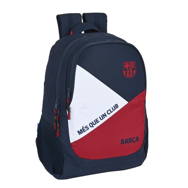 Skolryggsäck F.C. Barcelona Blå Rödbrun (32 x 44 x 16 cm)