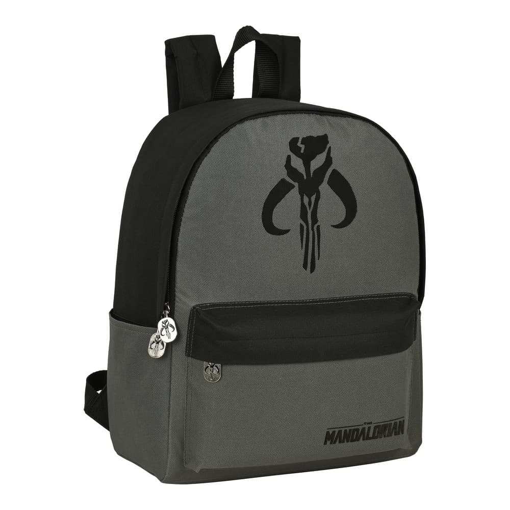 Laptopryggsäck The Mandalorian 632158902 Svart Grå (31 x 40 x 16 cm)