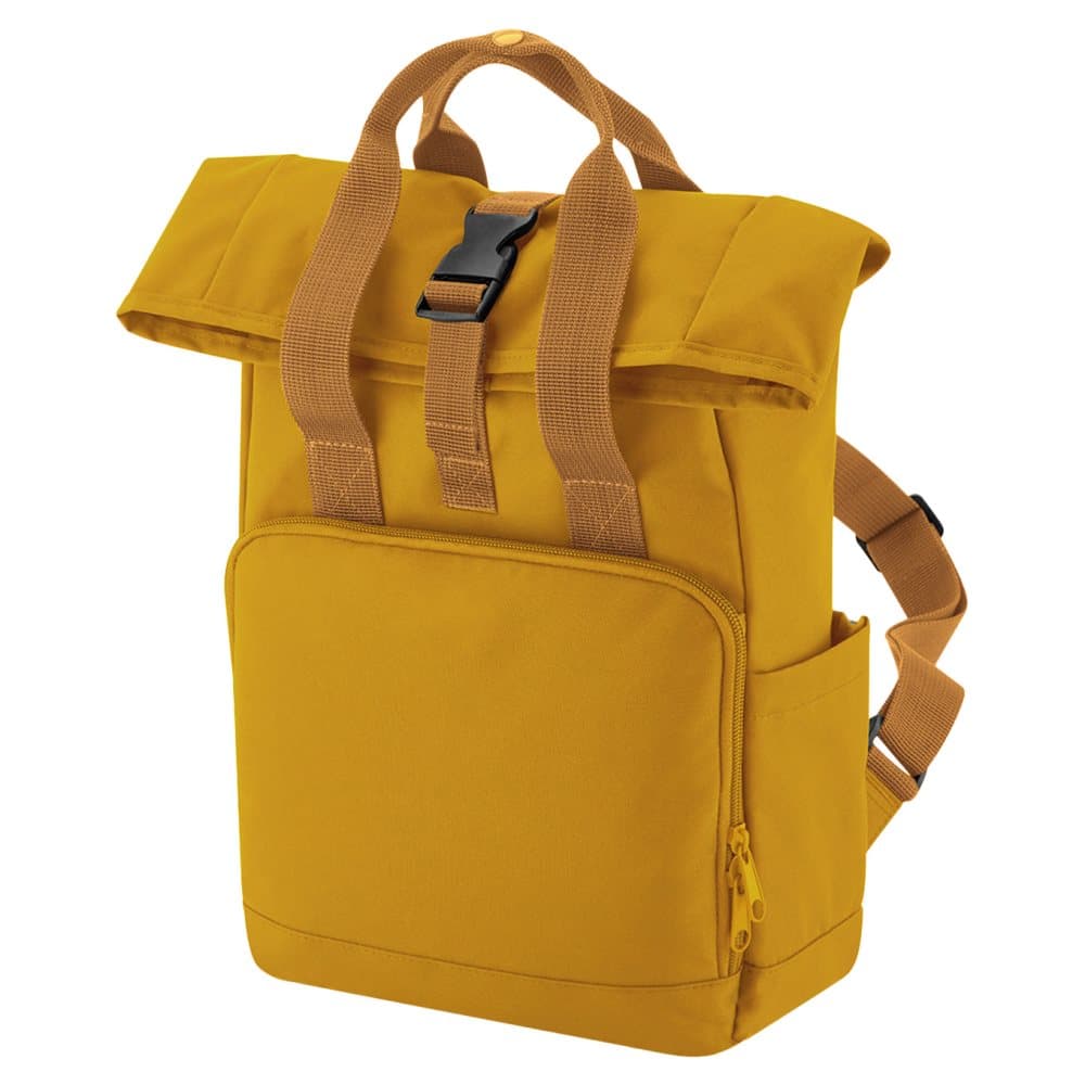 Bagbase Ryggsäck med dubbla handtag och återvunnet material med rulltopp