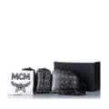 Miniatyrbild 9 av 9: Pre-owned MCM Visetos Coated Canvas Triple Sling Bag Black