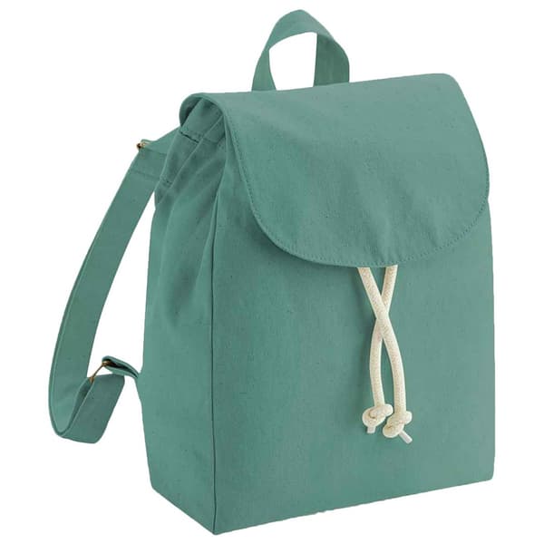 Westford Mill EarthAware økologisk mini rygsæk Sage Green One Size