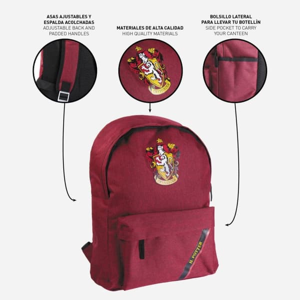 Harry potter ryggsäck 44 cm väska skolväska gryffindor