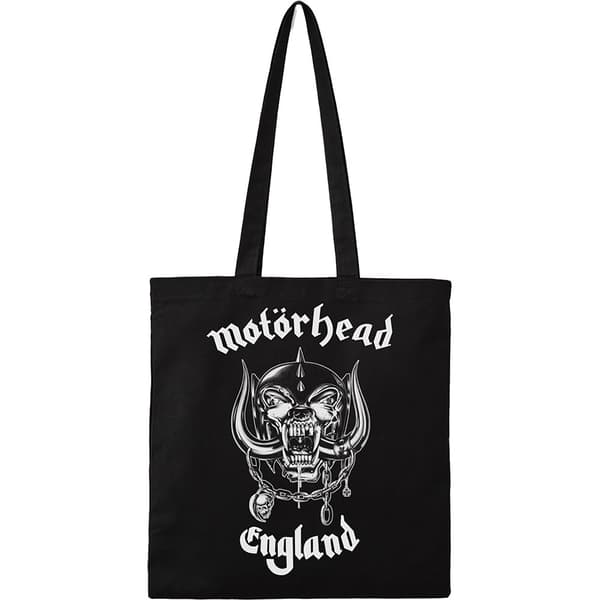 Motorhead Cotton Tote Bag: England