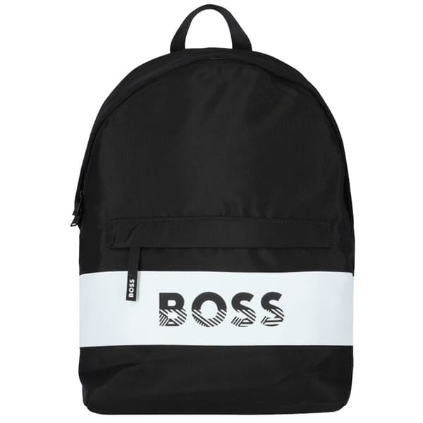 BOSS Logo Backpack J20366-09B, Unisex, Ryggsäck, svart