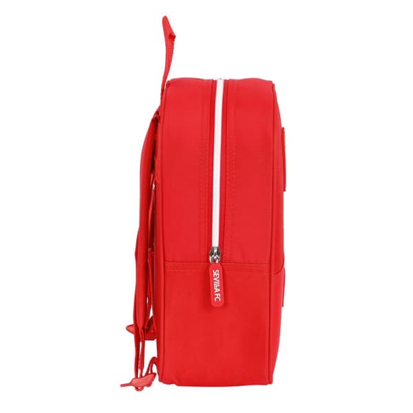 Skolebag Sevilla Fútbol Club Rød 22 x 27 x 10 cm
