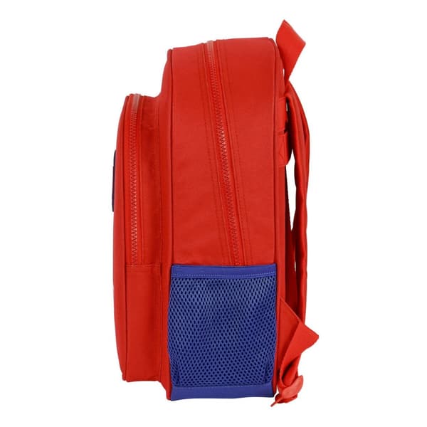 Skolebag Atlético Madrid Rød Marineblå 27 x 33 x 10 cm