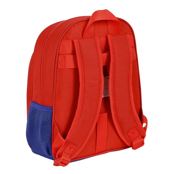 Skolebag Atlético Madrid Rød Marineblå 27 x 33 x 10 cm