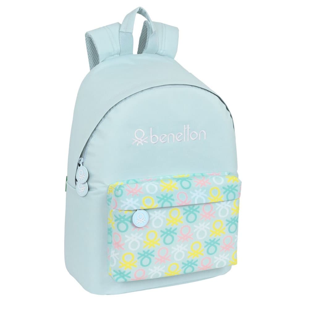 Laptopryggsäck Benetton Fantasy Celeste (31 x 41 x 16 cm)