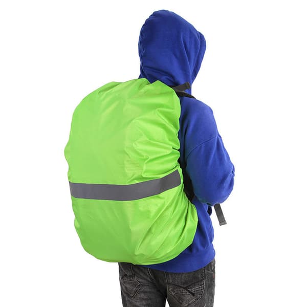 INF Regntrekk for ryggsekk med reflekslist Flerfarget L